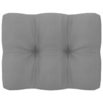 Sodo komplektas su pagalvėlėmis 6 dalių medžio masyvas rudas