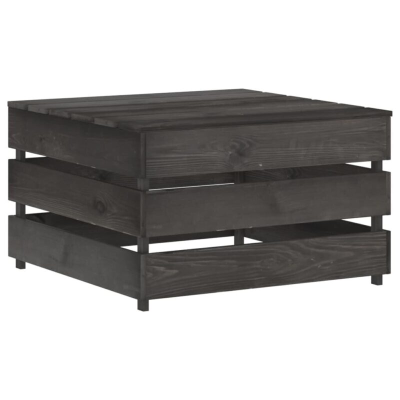 Sodo komplektas su pagalvėlėmis, 8 dalių, juodas - Image 9