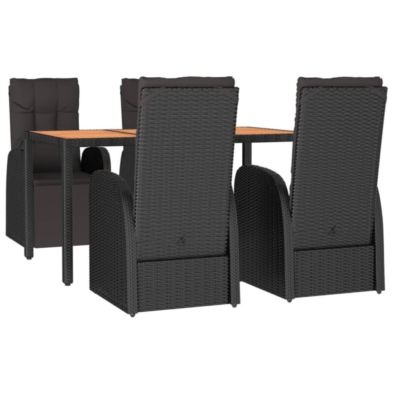 Sodo komplektas vidaXL, juodas - Image 2
