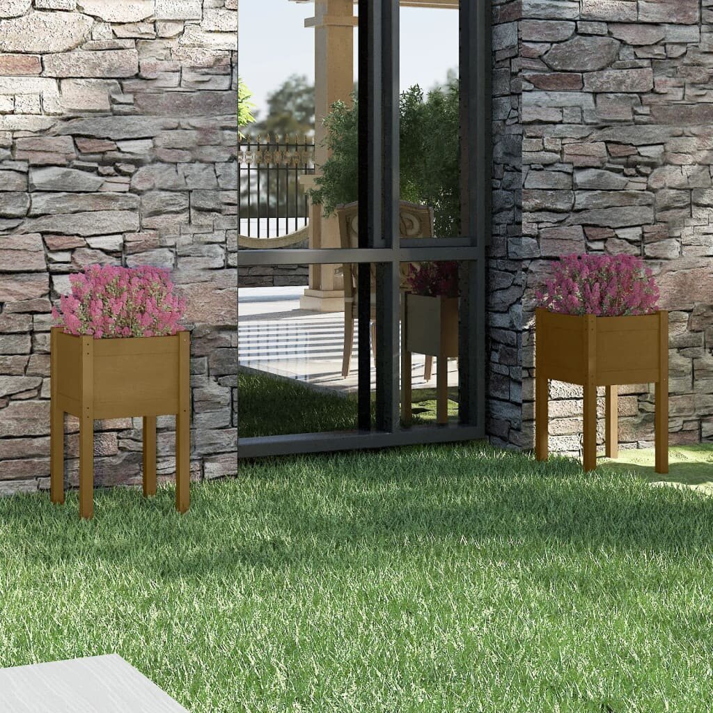 sodoloveliai2vntmedausrudi40x40x70cmpusies71a9bkainareference belsilt Sodo loveliai 2vnt 40x40x70cm pušies masyvas Belsilt