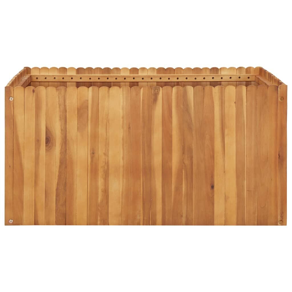 sodolovelis100x100x50cmakacijosmasyvasaukstas3f140kainareference  belsilt Aukštas sodo lovelis 100x100x50 cm iš akacijos medienos