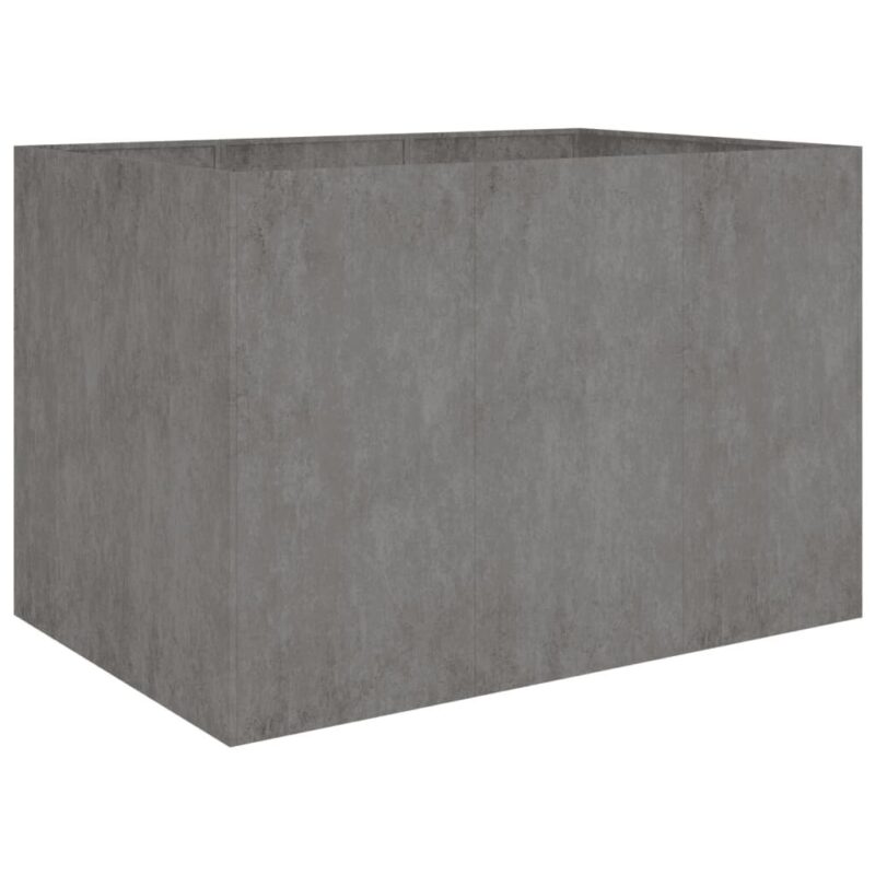 Sodo lovelis 120x80x80 cm iš Corten plieno  patvarus ir stilingas