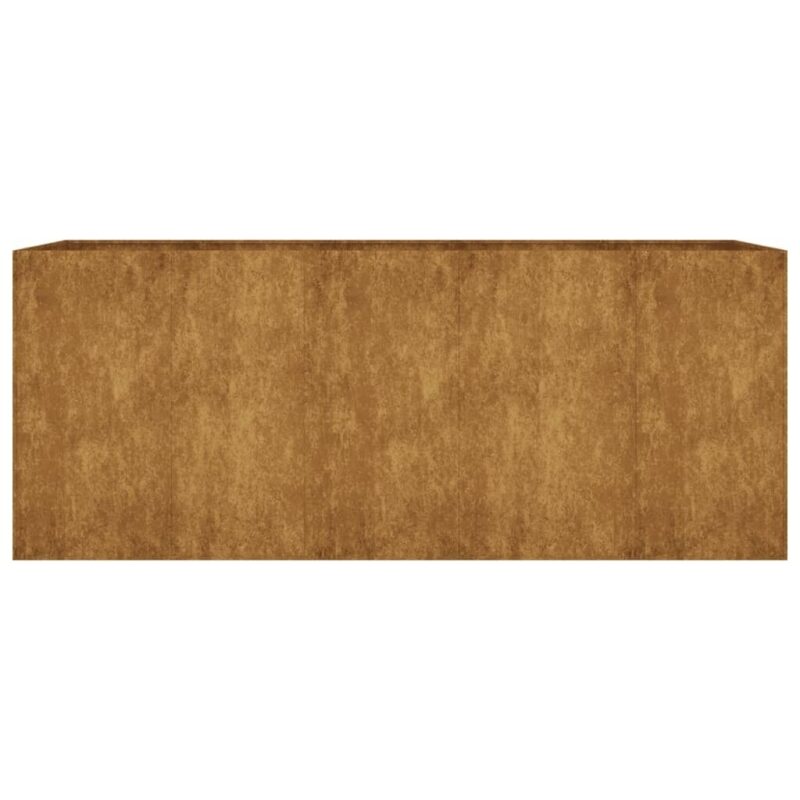Patvarus Corten plieno sodo lovelis 200x80x80 cm  Belsilt