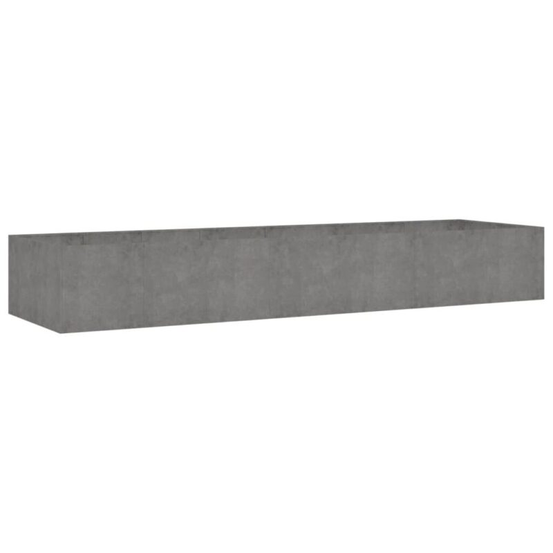 Sodo lovelis 280x80x40 cm iš Corten plieno  tvirtas ir ilgaamžis
