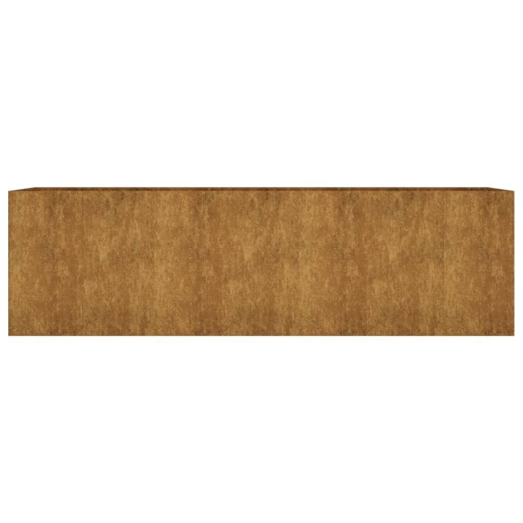 sodolovelis280x80x80cm6f6f4atsiliepimaireference  belsilt Sodo lovelis 280x80x80 cm iš Corten plieno  Belsilt