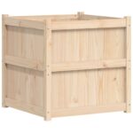 Sodo lovelis 70x70x70 cm iš pušies medienos  belsilt