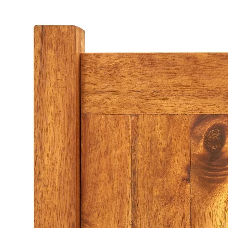 Sodo lovelis augalams 200x30x25 cm iš akacijos medienos