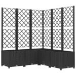 Sodo lovelis su treliažu 120x120x136cm  tvirtas ir praktiškas