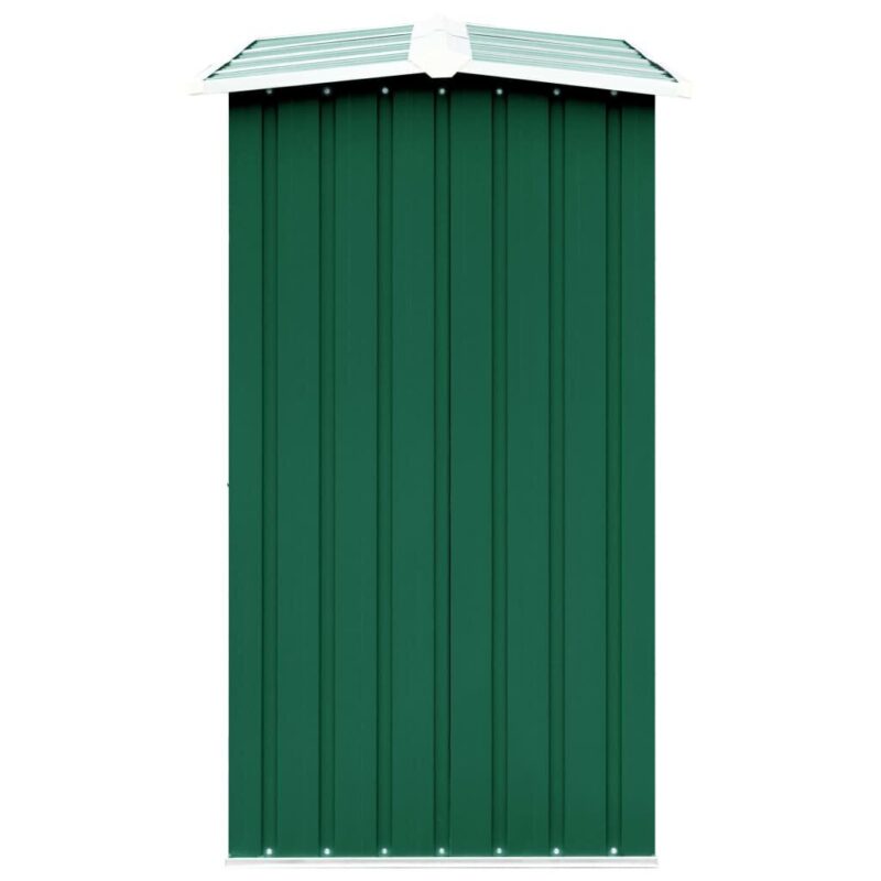Sodo malkinė 330x92x153cm galvanizuoto plieno žalia