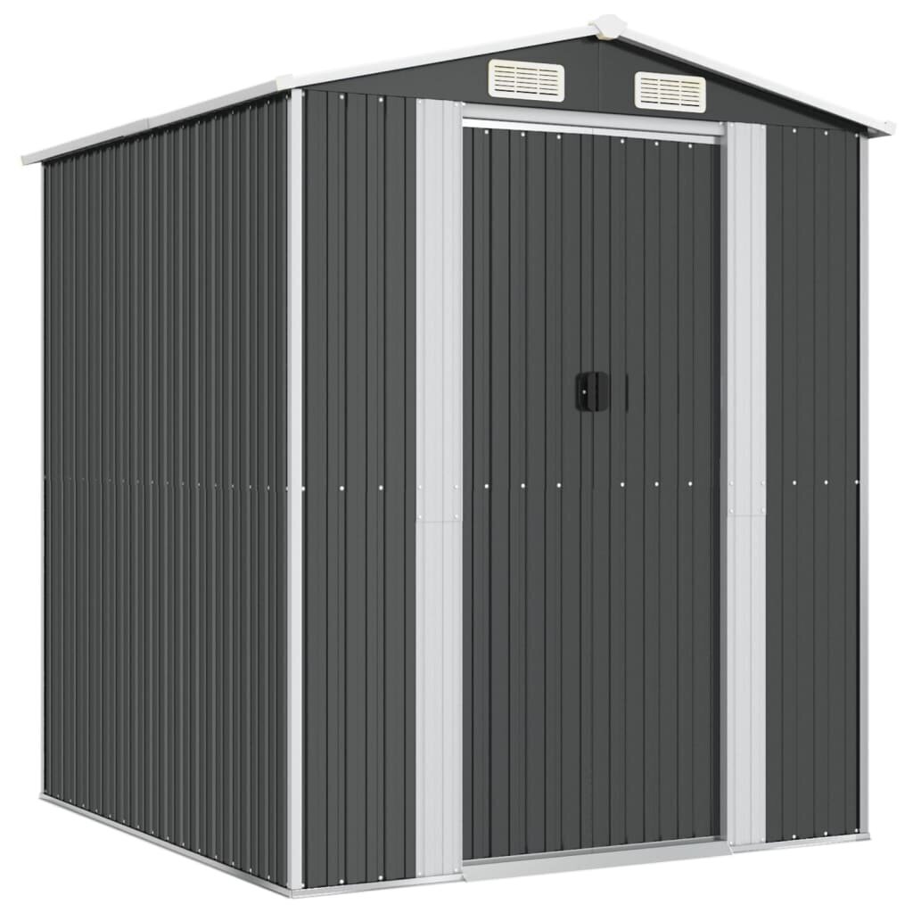 sodopasiuregalvanizuotasplienas192x191x223cmantracitospalva397cbreference  belsilt Galvanizuoto plieno sodo pašiūrė 192x191x223cm antracitas