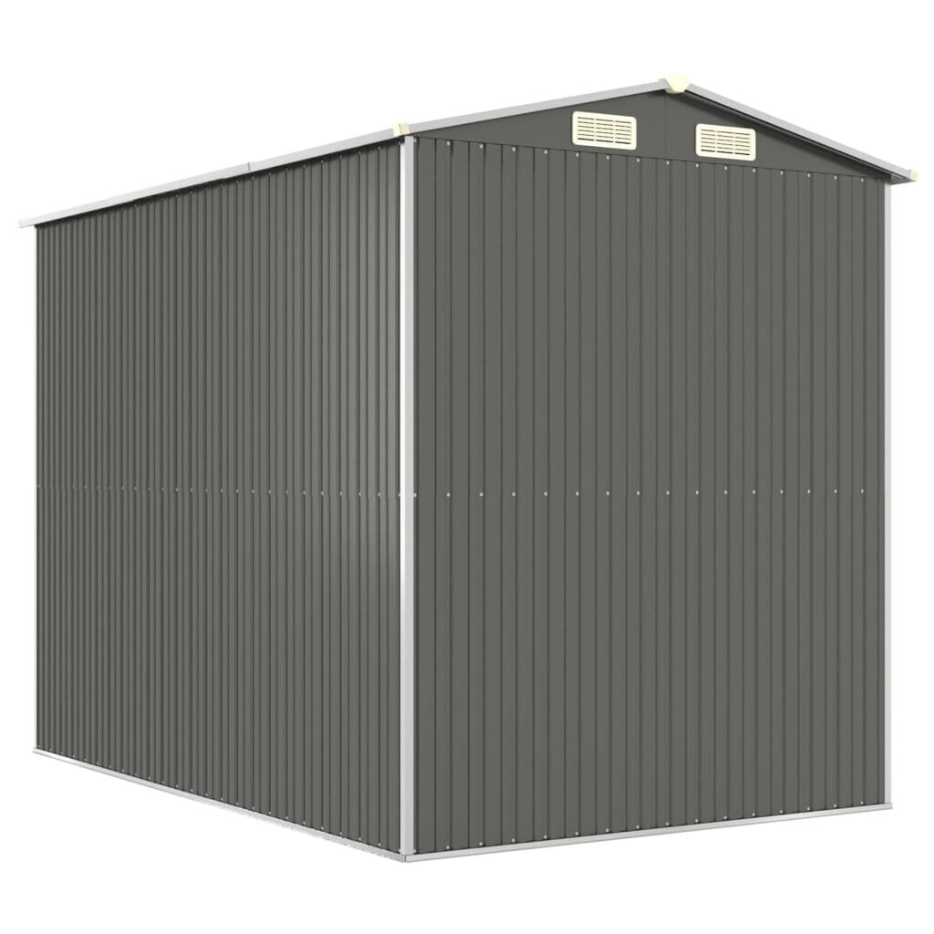 sodopasiureplienas192x274x223cmsviesiaipilka39373kainareference  belsilt Sodo pašiūrė 192x274x223 cm šviesiai pilka iš plieno