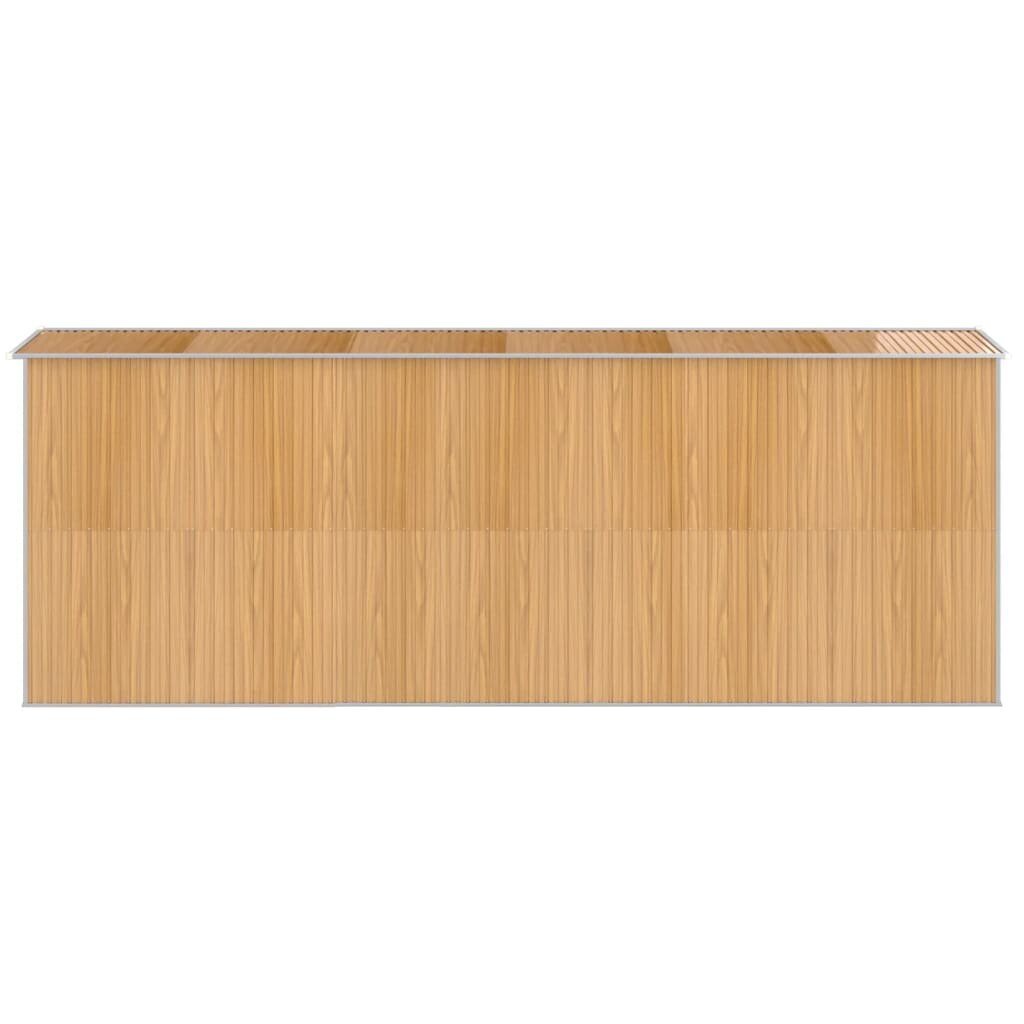 sodopasiurevidaxl192x523x223cmrudacopyof45f49reference belsilt Sodo pašiūrė vidaXL 192x523x223cm patvari vieta įrankiams