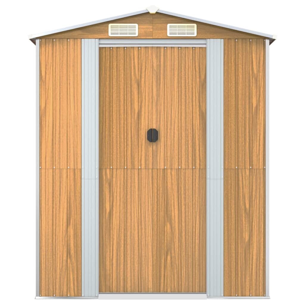 sodopasiurevidaxl192x772x223cmruda3ac4ekainareference  belsilt vidaXL sodo pašiūrė 192x772x223 cm ruda  tvirta ir erdvi