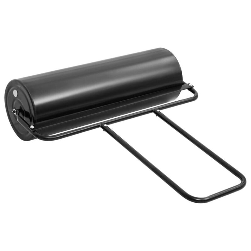 Sodo vejos volas su rankena vidaXL 63 L juodas  belsilt