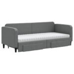 Sofa lova vidaXL 80x200 cm pilka  funkcionali ir patogi lova