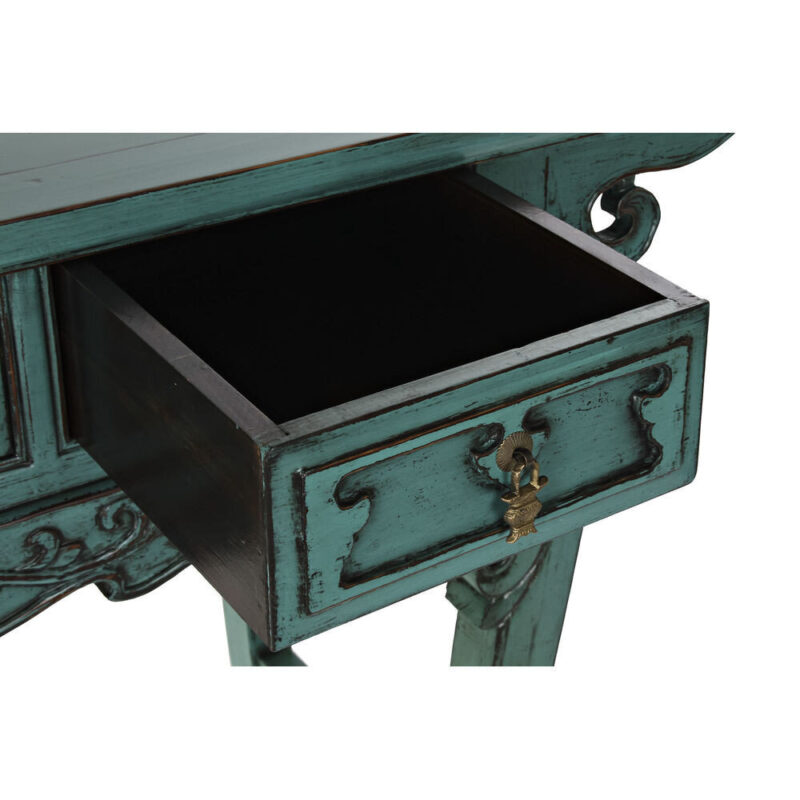 Šoninis salas DKD Home Decor, Metalas/Guobos mediena, (135 x 37 x 89 cm)
