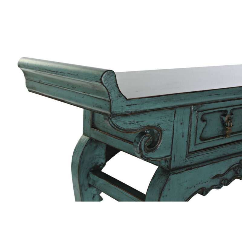 Šoninis salas DKD Home Decor, Metalas/Guobos mediena, (135 x 37 x 89 cm) - Image 2