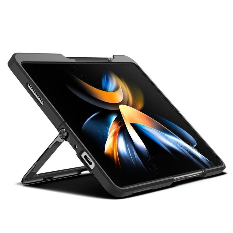 Spigen Neo Hybrid S Pen for Samsung Galaxy Z Fold 4 Black - Image 7