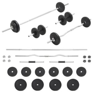 Štangos ir svarmenų rinkinys 30 kg  patvarus ir universalus