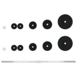 stangossusvoriaisrinkinysvidaxl30kgb002ereference belsilt 30 kg štangos su svoriais rinkinys tvirta vidaXL įranga