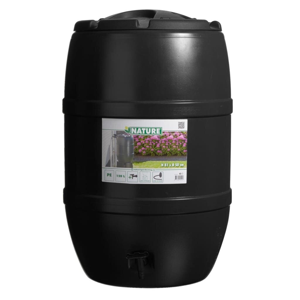 statinelietausvandeniuinaturejuoda51x81cm120lc5e6dinternetureference  belsilt Nature 120 l statinė lietaus vandeniui | juoda 51x81 cm