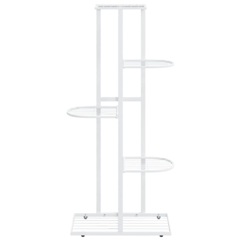 Stovas augalams 5 lentynos 43x22x98 cm baltas  tvirtas ir patvarus