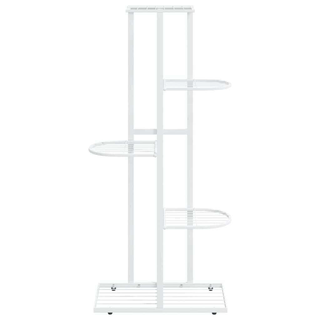 stovasaugalams5lentynos43x22x98cmbaltas4dbaainternetureference  belsilt Stovas augalams 5 lentynos 43x22x98 cm baltas  tvirtas ir patvarus