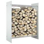 Stovas malkoms vidaXL, 80x35x100 cm, baltas