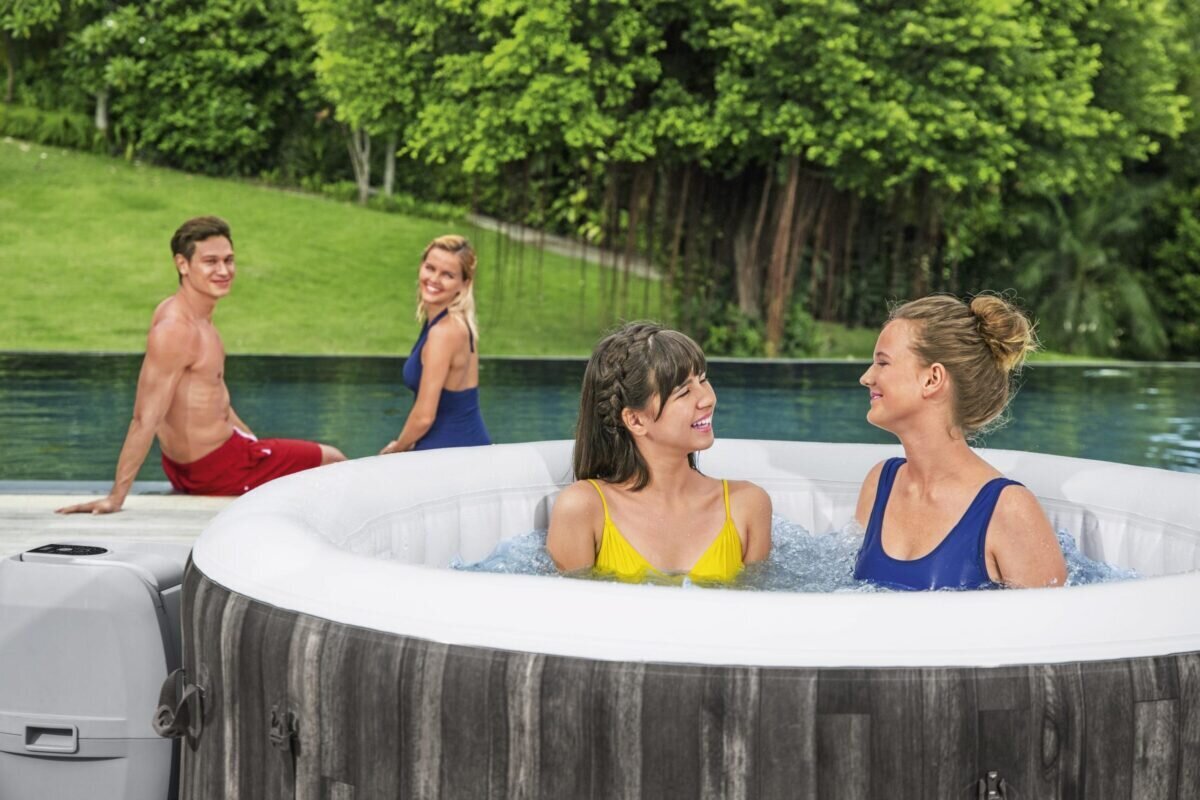 sukurinevoniabestwaylayzspabahamaskainareference belsilt Sūkurinė vonia Bestway Lay Z SPA Bahamas AirJet 180x66 cm