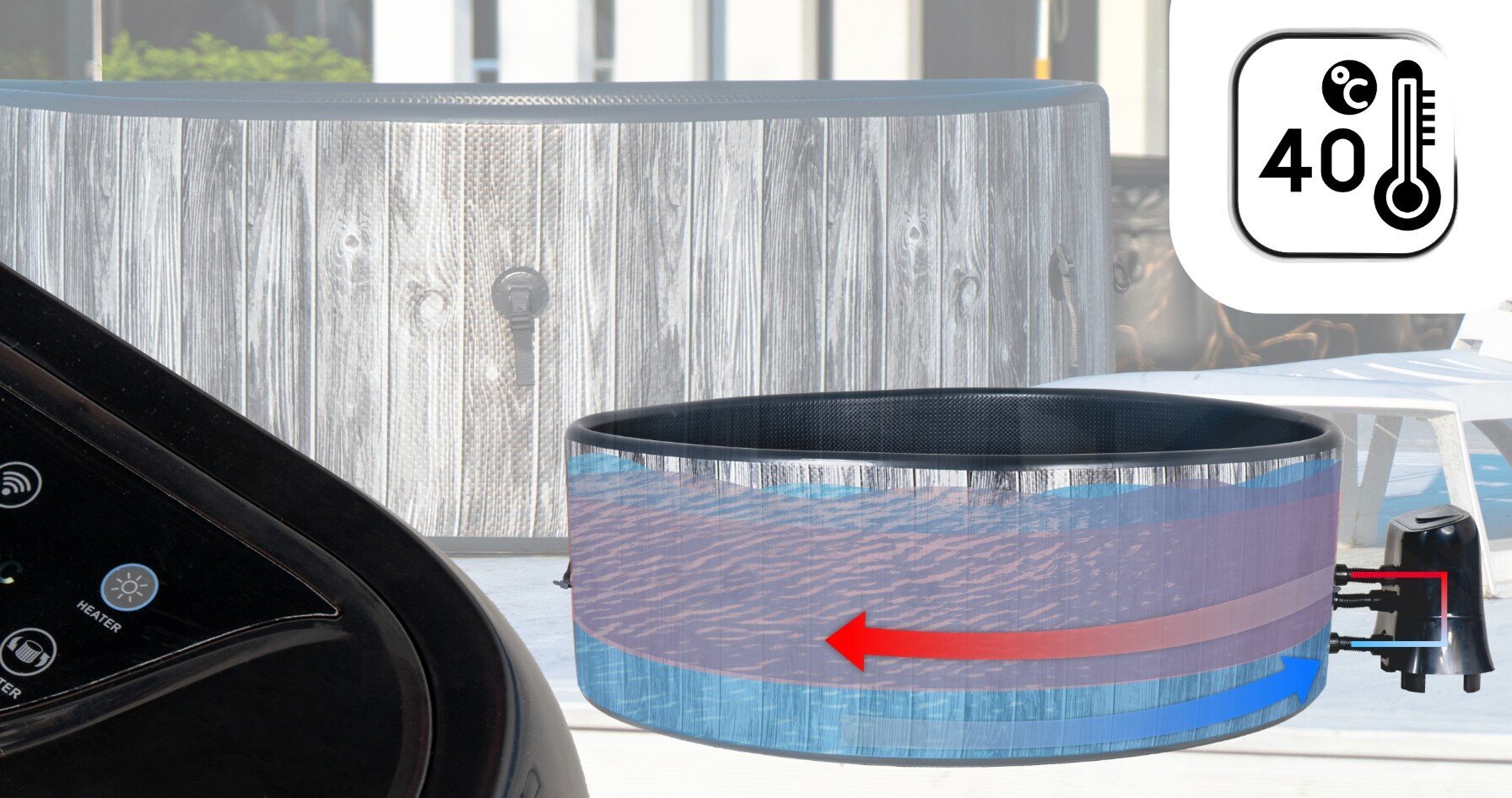 sukurinevoniavillagepilka80266af8326f314151a74924280e19a7reference belsilt Thunder Village sūkurinė vonia hidromasažas ir ozonas