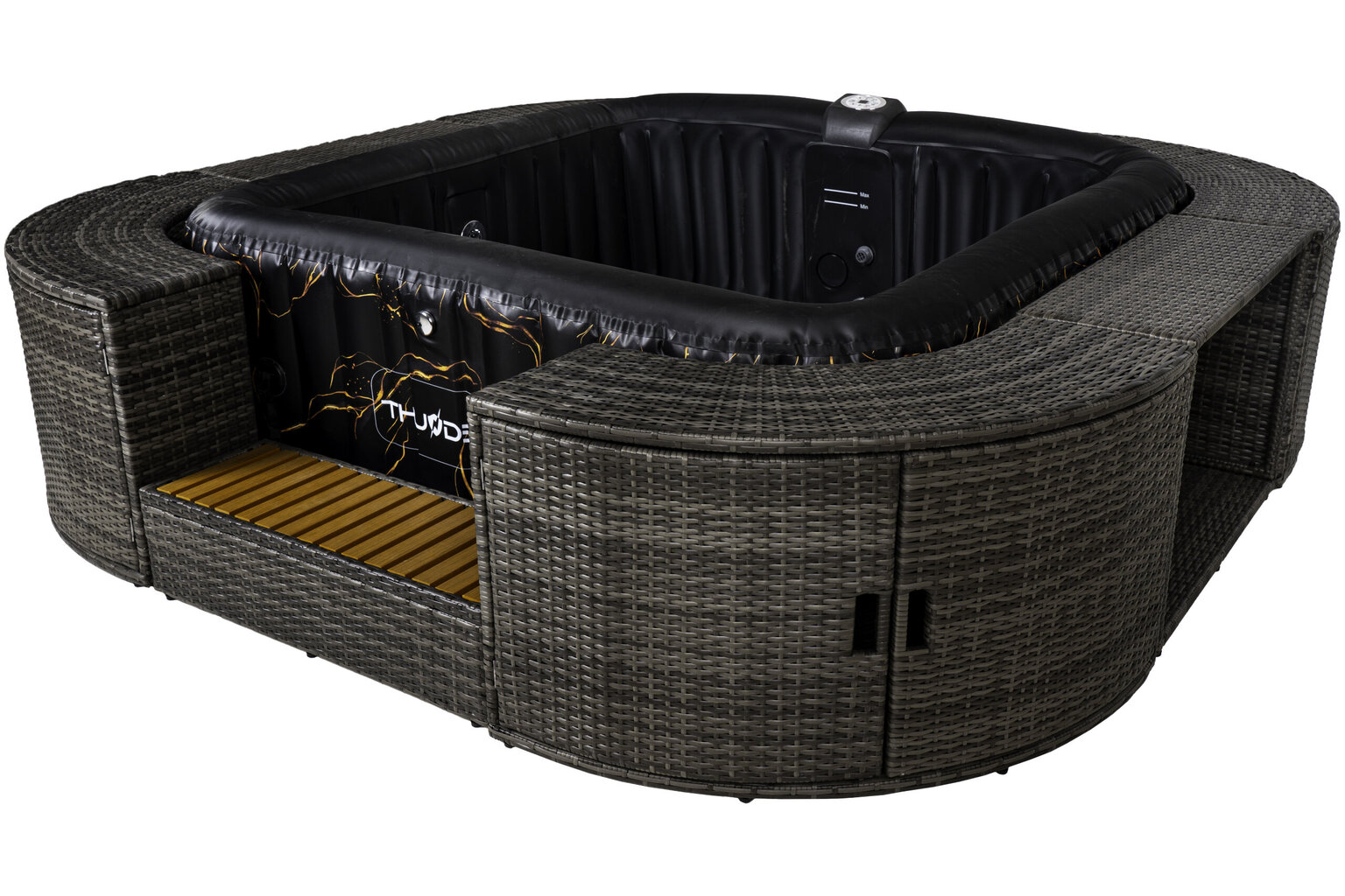 sukurinesvoniosrinkinysthunder183cmsufiltrudaa25internetureference belsilt Thunder 183 cm pripučiamas SPA vonios rinkinys su filtru