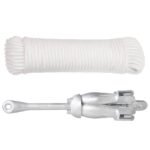 Sulankstomas VidaXL inkaras su virve 4kg  patvarus ir kompaktiškas