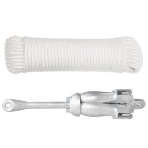 Sulankstomas inkaras VidaXL 6kg su virve  tvirtas ir patogus