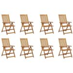 sulankstomossodokedessupagalvelemis8vnt2bb87reference belsilt Sulankstomos medinės sodo kėdės su pagalvėlėmis 8 vnt