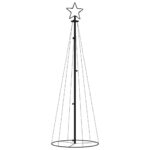 Šviečianti LED kalėdinė eglutė 180 cm 8 apšvietimo efektai