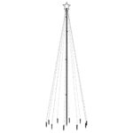 Šviečianti kalėdinė eglutė 300 cm su LED lempučiomis