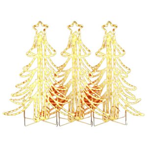 Šviečianti kalėdinė dekoracija Eglutės su 360 LED lempučių