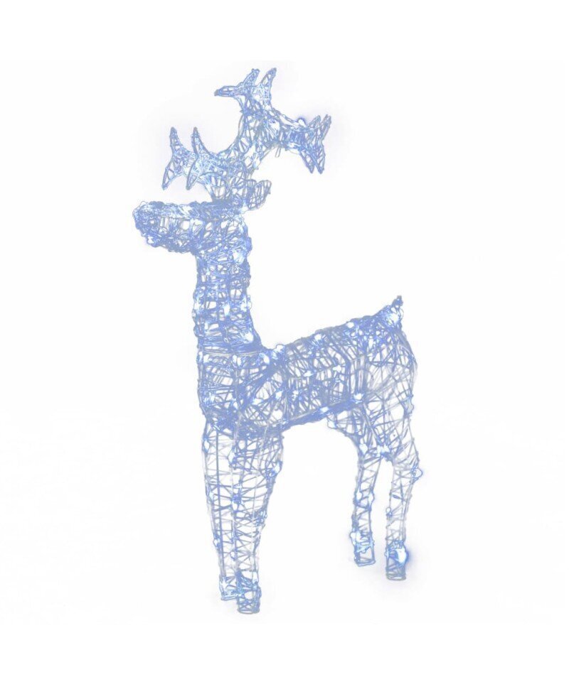 svieciantikaledinedekoracijaelniai36ba4atsiliepimaireference belsilt Šviečianti kalėdinė dekoracija Elniai su LED atspari drėgmei