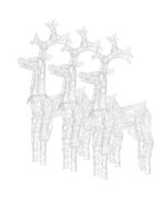 svieciantikaledinedekoracijaelniai3b59ereference belsilt Šviečianti kalėdinė dekoracija Elniai su LED atspari drėgmei