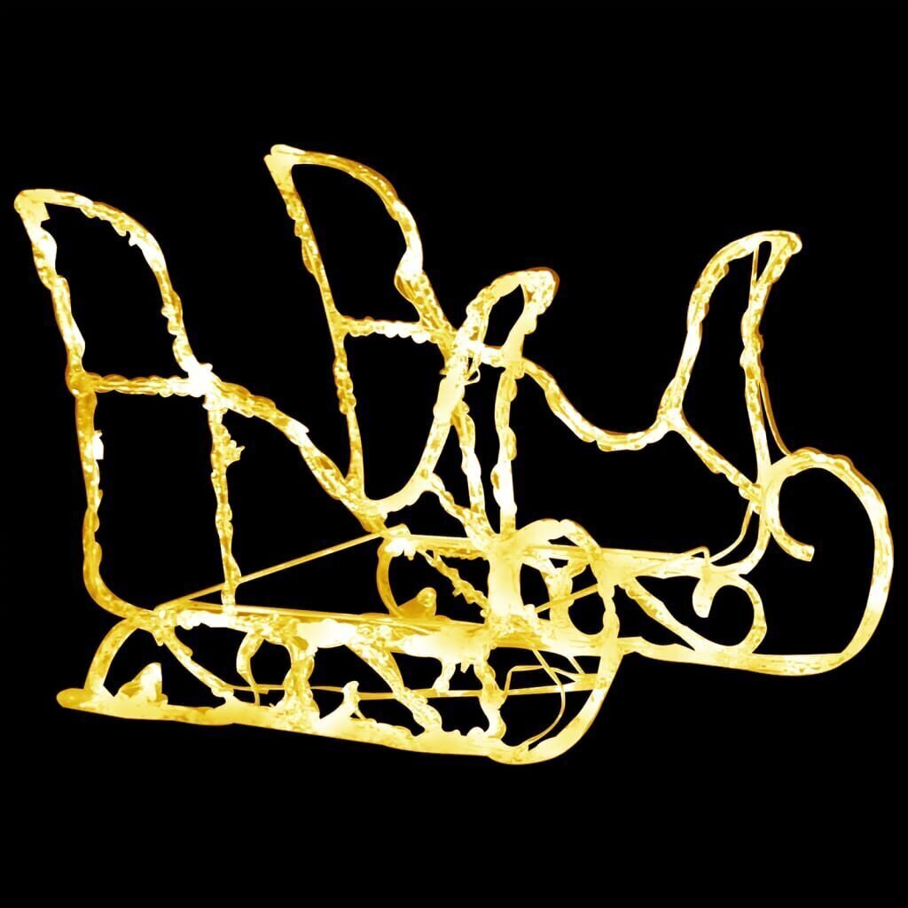 svieciantikaledinedekoracijaelniairogese92e21atsiliepimaireference belsilt Šviečianti kalėdinė dekoracija Elniai rogėse 160 LED