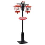 Šviečianti kalėdinė dekoracija Gatvės šviestuvas lauke