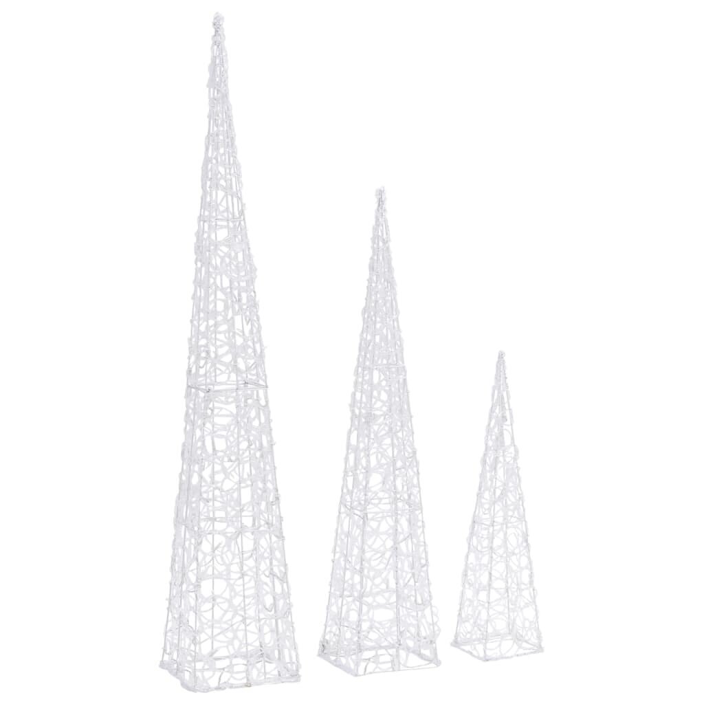 svieciantikaledinedekoracijakugiai40307reference belsilt Šviečianti kalėdinė dekoracija Kūgiai su LED belsilt