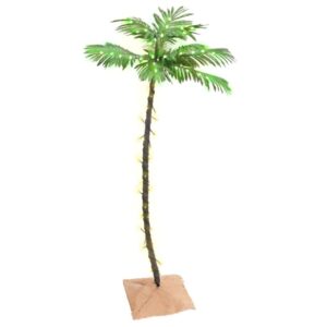 Šviečianti kalėdinė dekoracija Palmė su LED apšvietimu