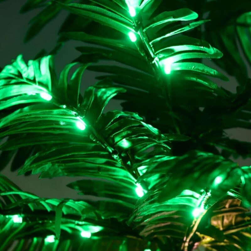 Šviečianti kalėdinė dekoracija Palmė su LED apšvietimu