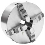 Tekinimo staklių griebtuvas 200mm plienas 4 žiotys