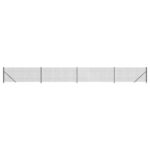 Tinklinė tvora su flanšais antracito 11x10 m  belsilt