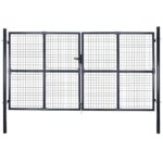 Tinkliniai sodo vartai 289x200 cm galvanizuotas plienas
