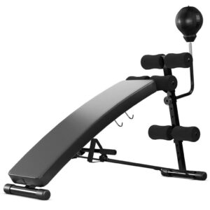 Treniruočių suoliukas su bokso krepšiu 1265 x 51 x 103 cm