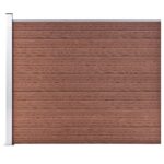 Tvoros segmentas 175x146 cm  patvarus WPC gaminys