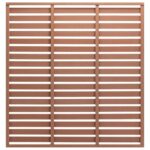 Rudas WPC tvoros segmentas 180x180 cm  patvarus ir funkcionalus